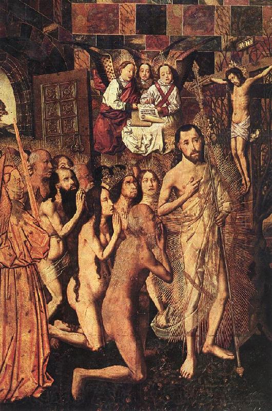 Bartolome Bermejo Christ Leading the Patriarchs to the Paradise Germany oil painting art